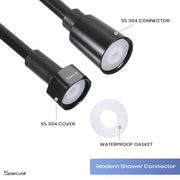 Spring Shower Hose Black (2 meter) - by Specule